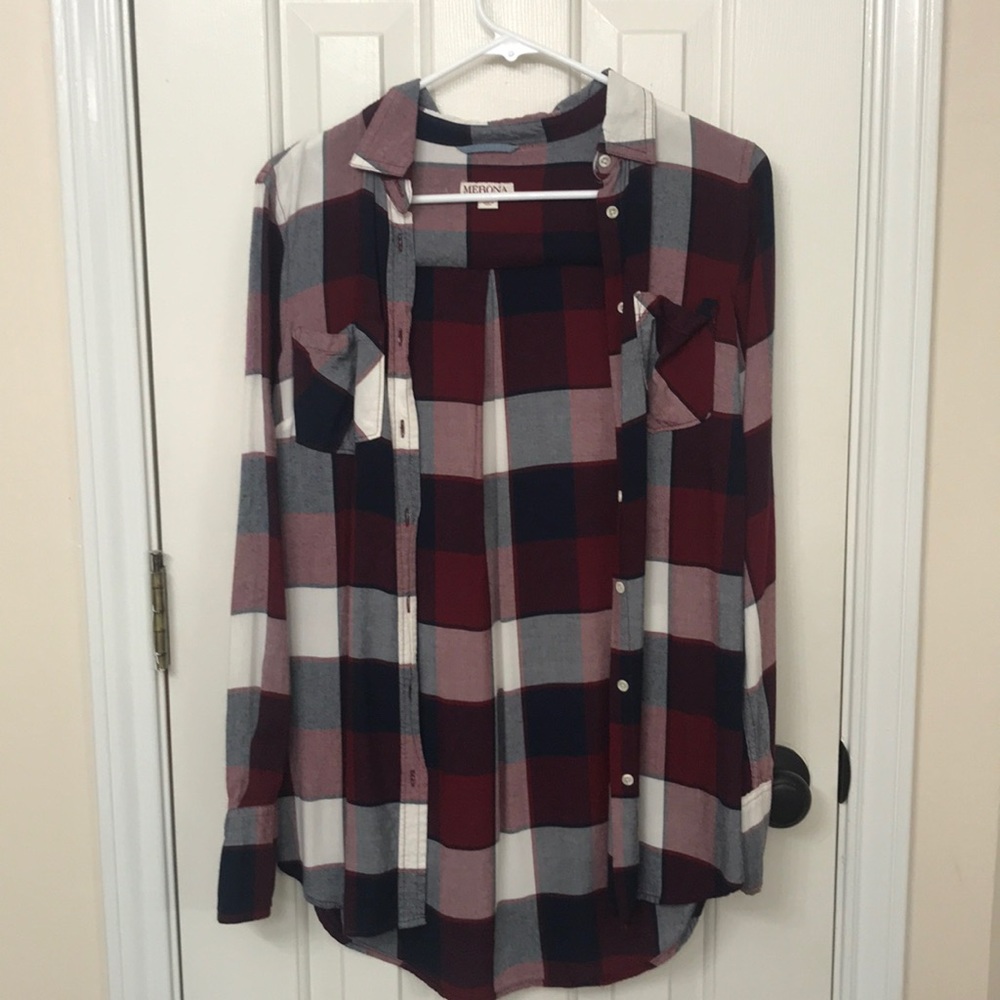 Flannel button up